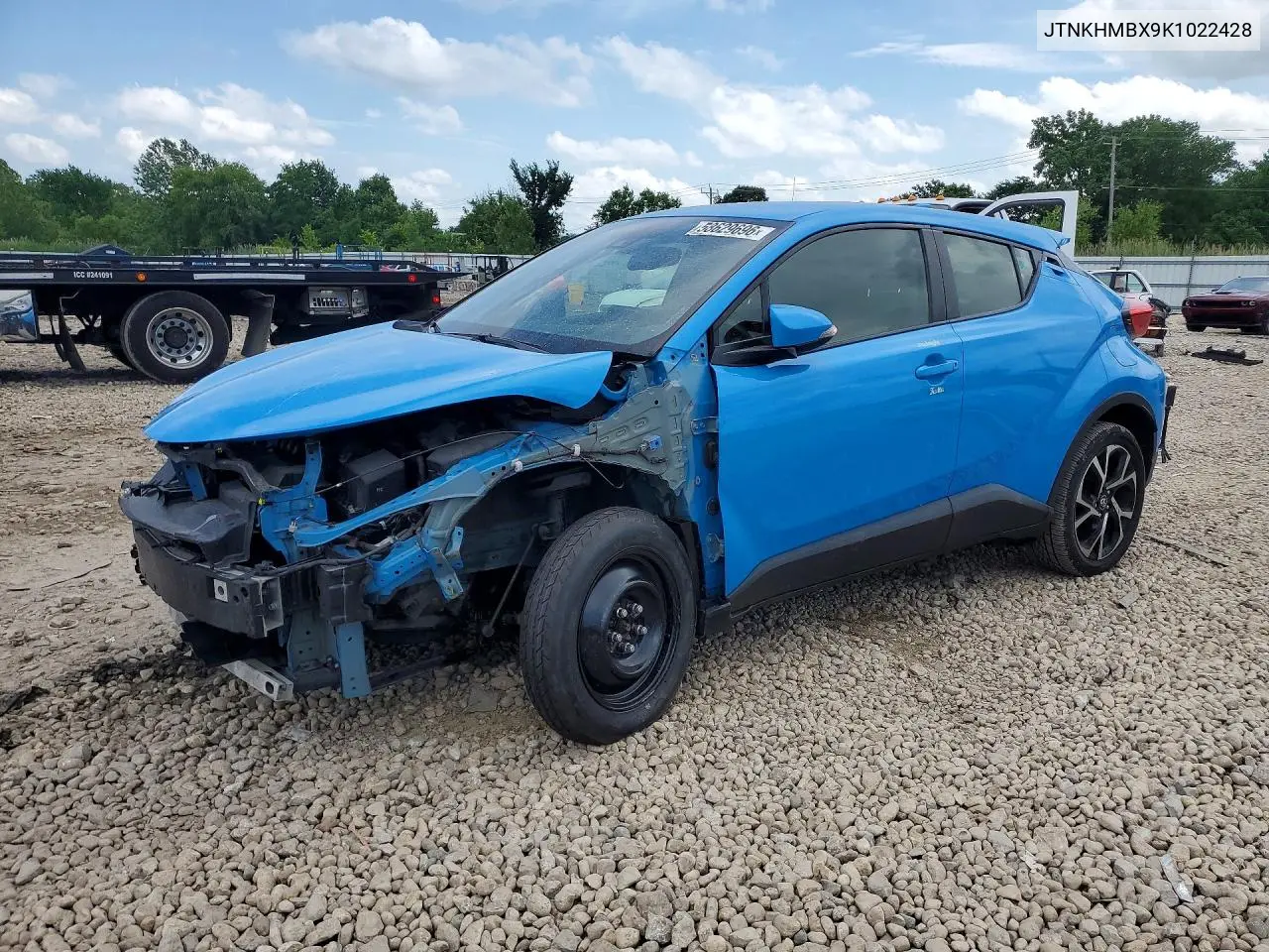 2019 Toyota C-Hr Xle VIN: JTNKHMBX9K1022428 Lot: 58629696