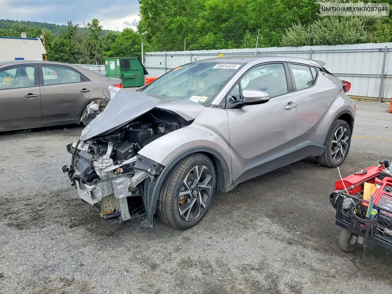 2019 Toyota C-Hr Xle VIN: NMTKHMBX9KR087849 Lot: 58654526