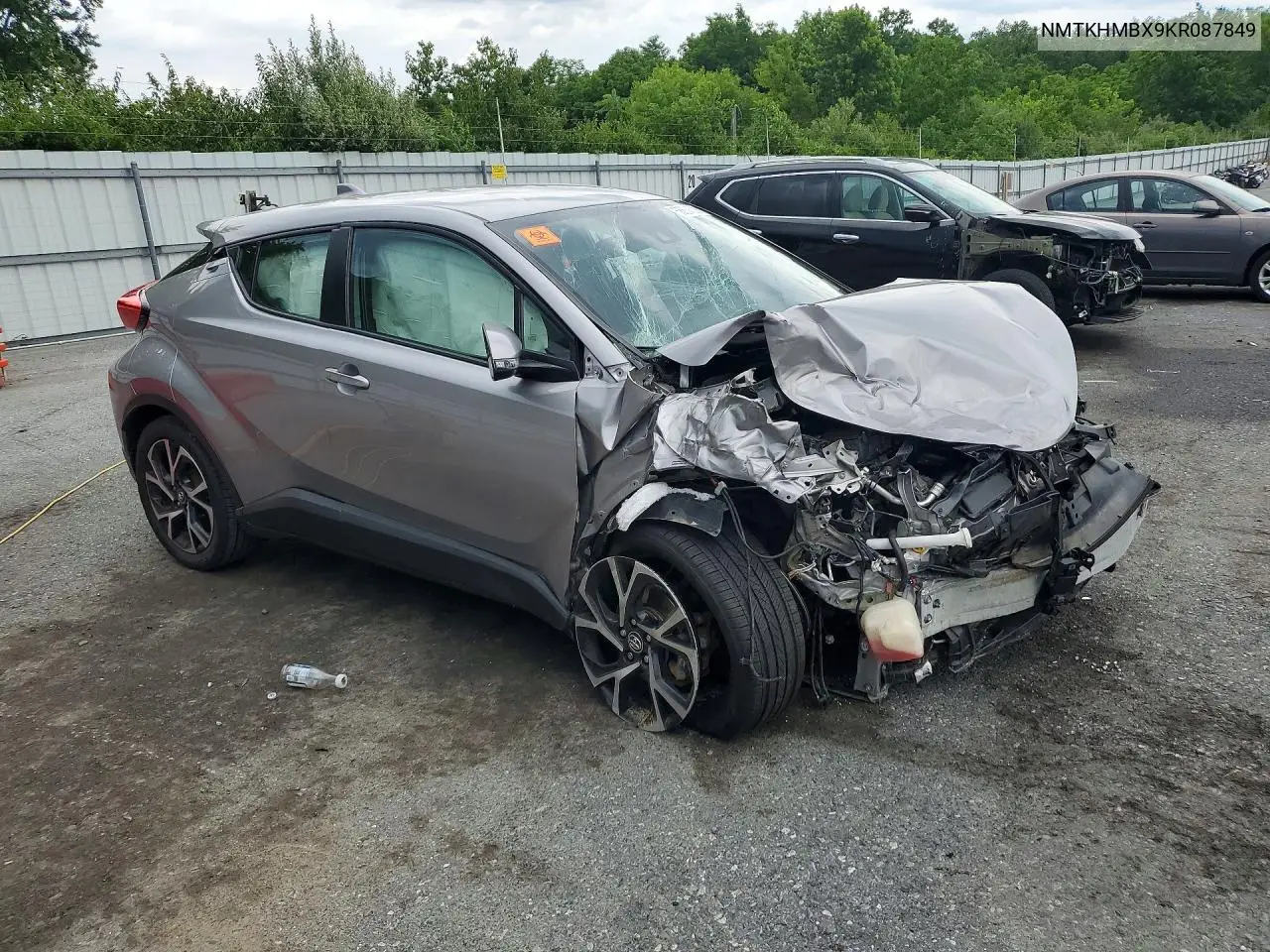 2019 Toyota C-Hr Xle VIN: NMTKHMBX9KR087849 Lot: 58654526