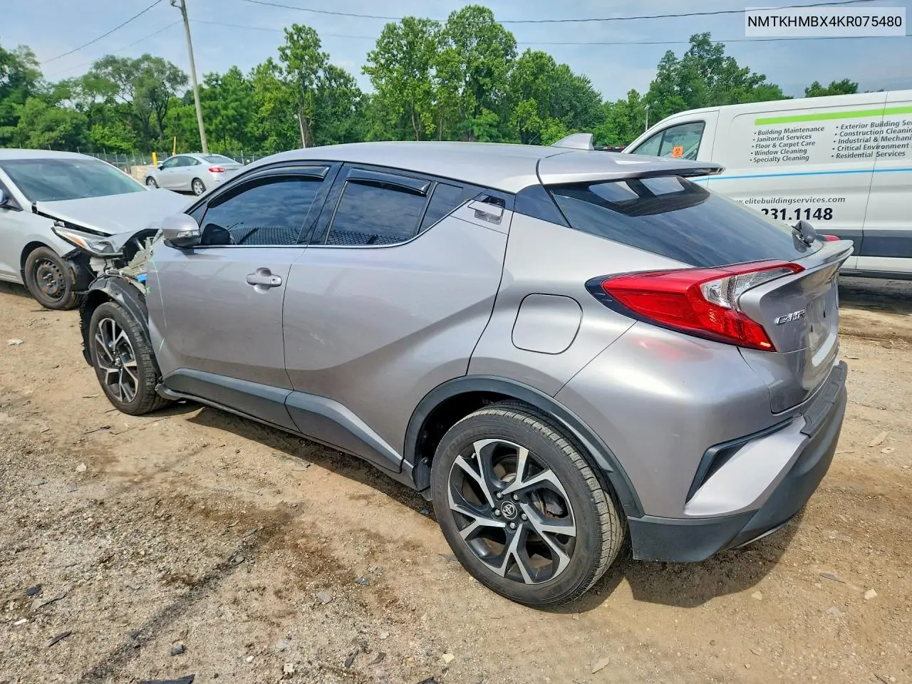 2019 Toyota C-Hr Limited VIN: NMTKHMBX4KR075480 Lot: 58721206