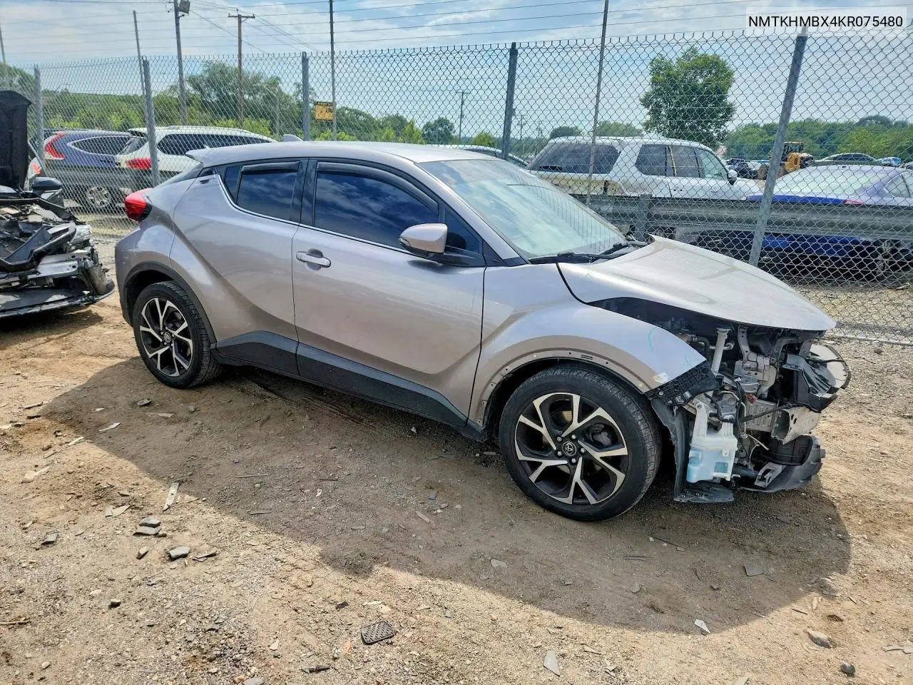 2019 Toyota C-Hr Limited VIN: NMTKHMBX4KR075480 Lot: 58721206