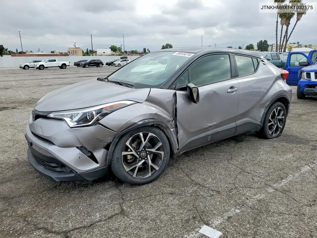 2019 Toyota C-Hr Xle VIN: JTNKHMBX1K1032175 Lot: 58845076