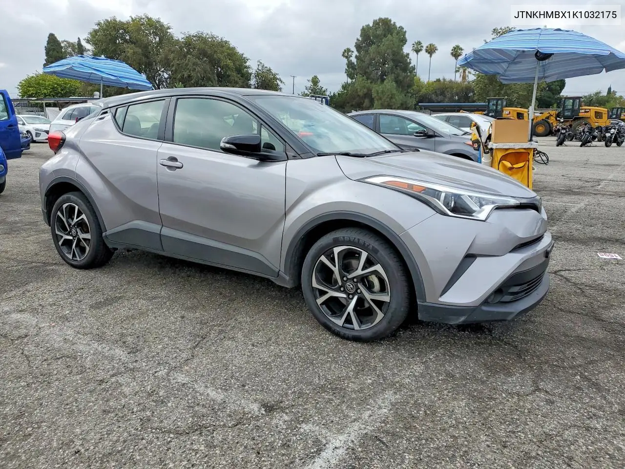 2019 Toyota C-Hr Xle VIN: JTNKHMBX1K1032175 Lot: 58845076