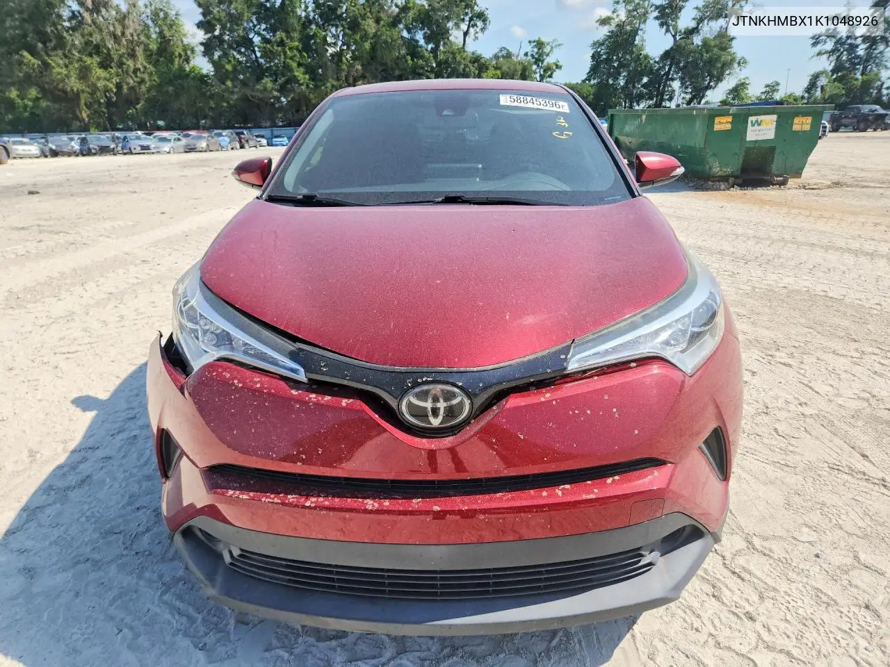 2019 Toyota C-Hr Xle VIN: JTNKHMBX1K1048926 Lot: 58845396