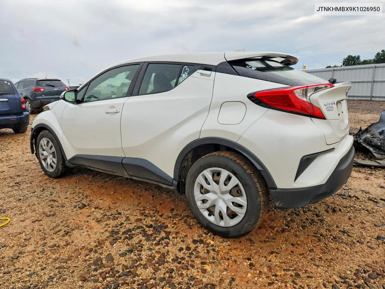 2019 Toyota C-Hr Le VIN: JTNKHMBX9K1026950 Lot: 58893706