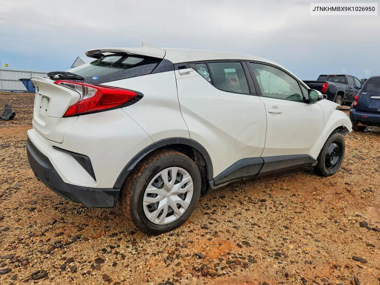 2019 Toyota C-Hr Le VIN: JTNKHMBX9K1026950 Lot: 58893706