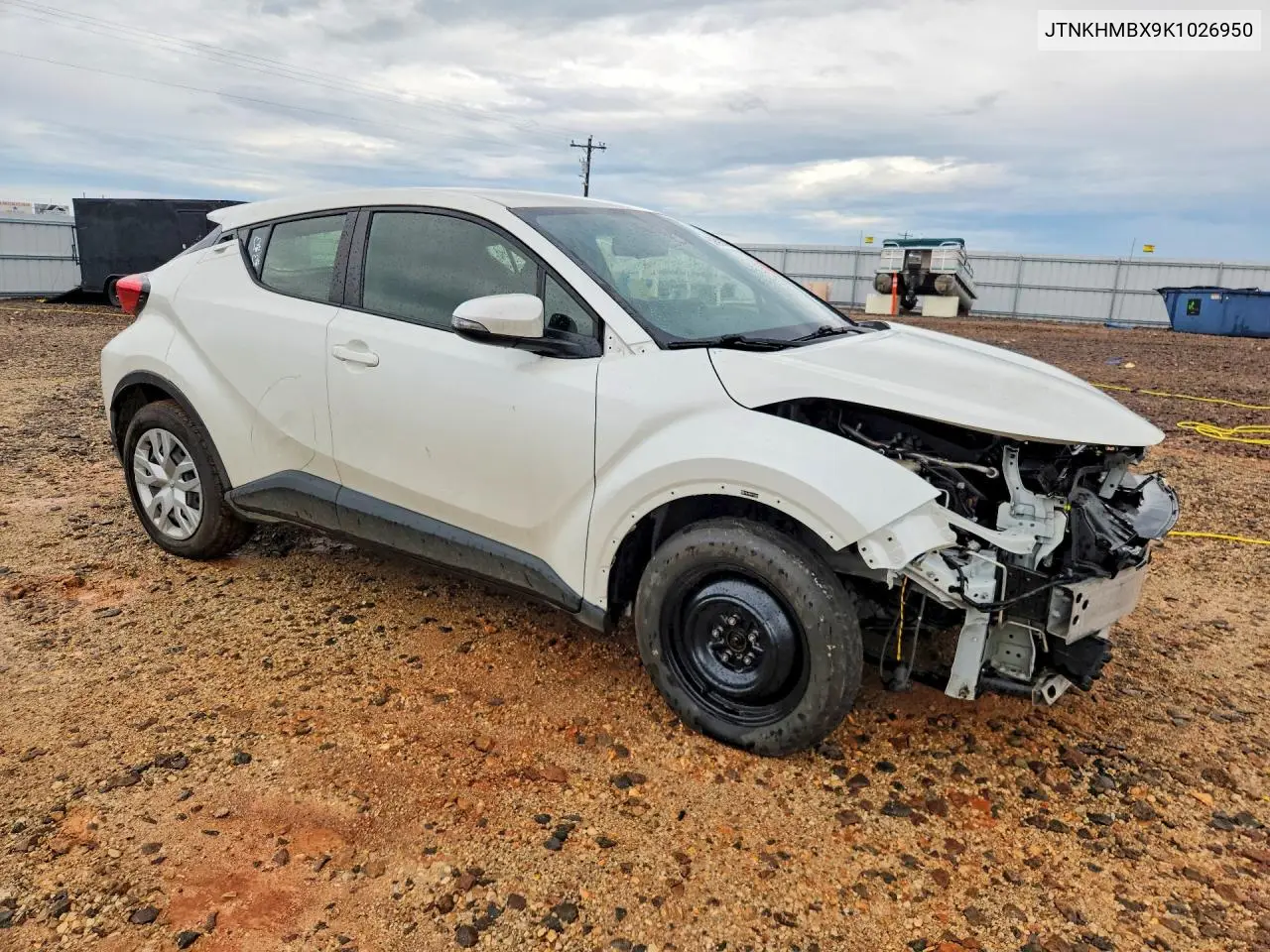 2019 Toyota C-Hr Le VIN: JTNKHMBX9K1026950 Lot: 58893706