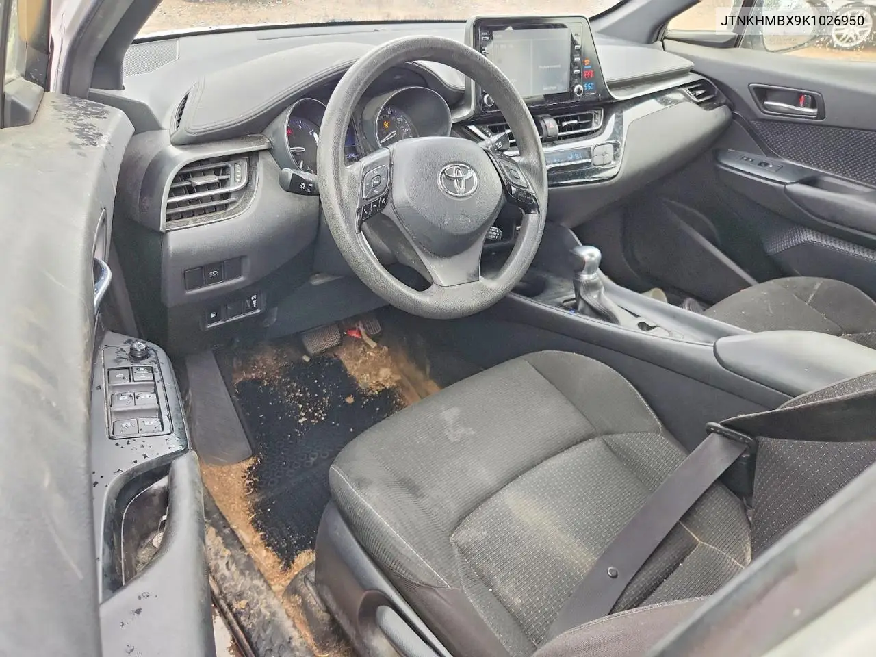 2019 Toyota C-Hr Le VIN: JTNKHMBX9K1026950 Lot: 58893706