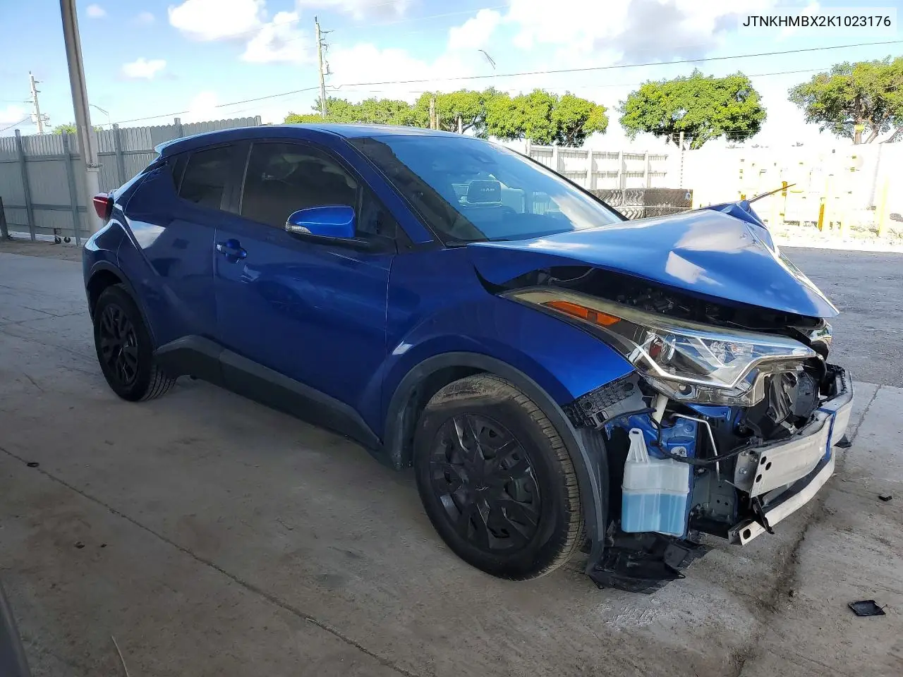 2019 Toyota C-Hr Le VIN: JTNKHMBX2K1023176 Lot: 58936086