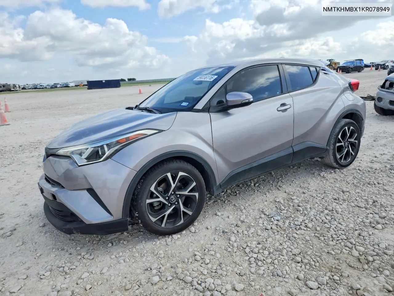 2019 Toyota C-Hr Xle VIN: NMTKHMBX1KR078949 Lot: 59056116