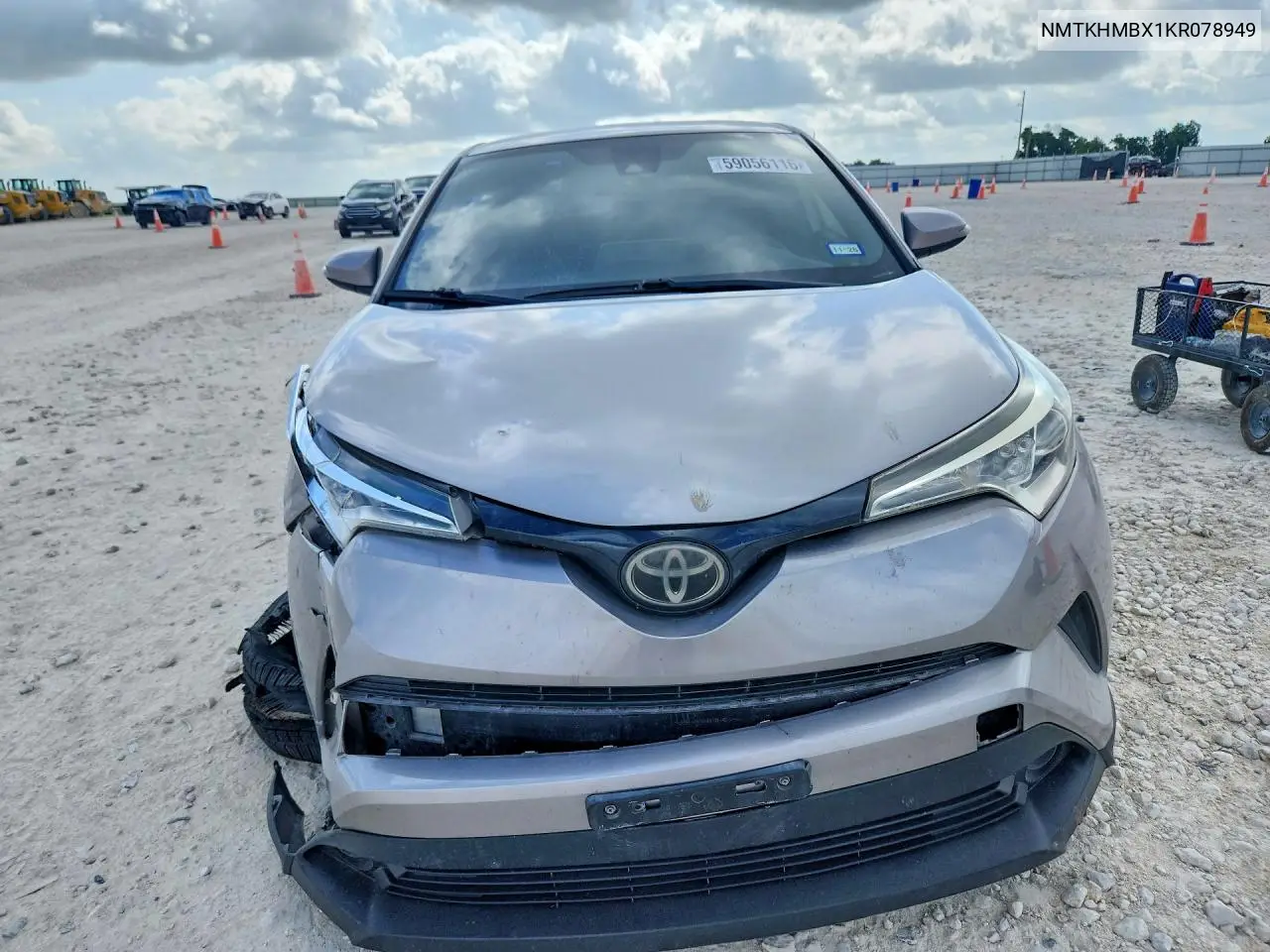 2019 Toyota C-Hr Xle VIN: NMTKHMBX1KR078949 Lot: 59056116