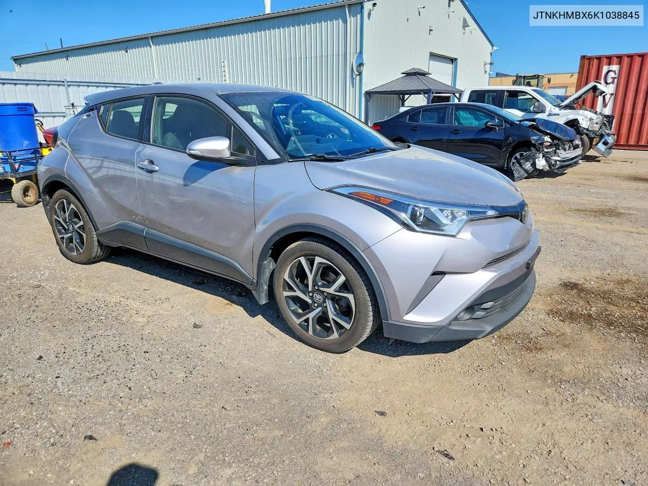 2019 Toyota C-Hr Le VIN: JTNKHMBX6K1038845 Lot: 59318916