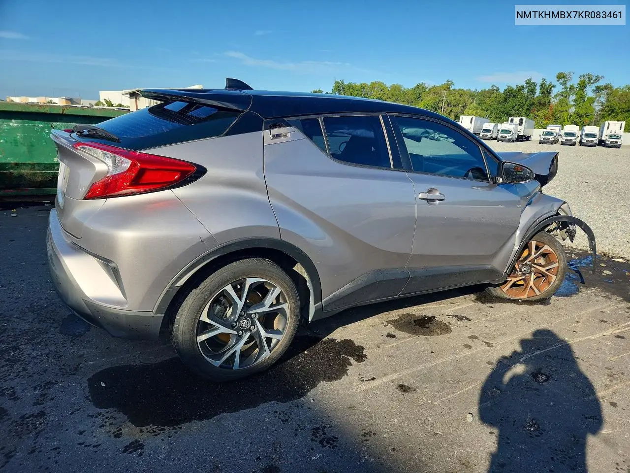 2019 Toyota C-Hr Xle VIN: NMTKHMBX7KR083461 Lot: 59380646