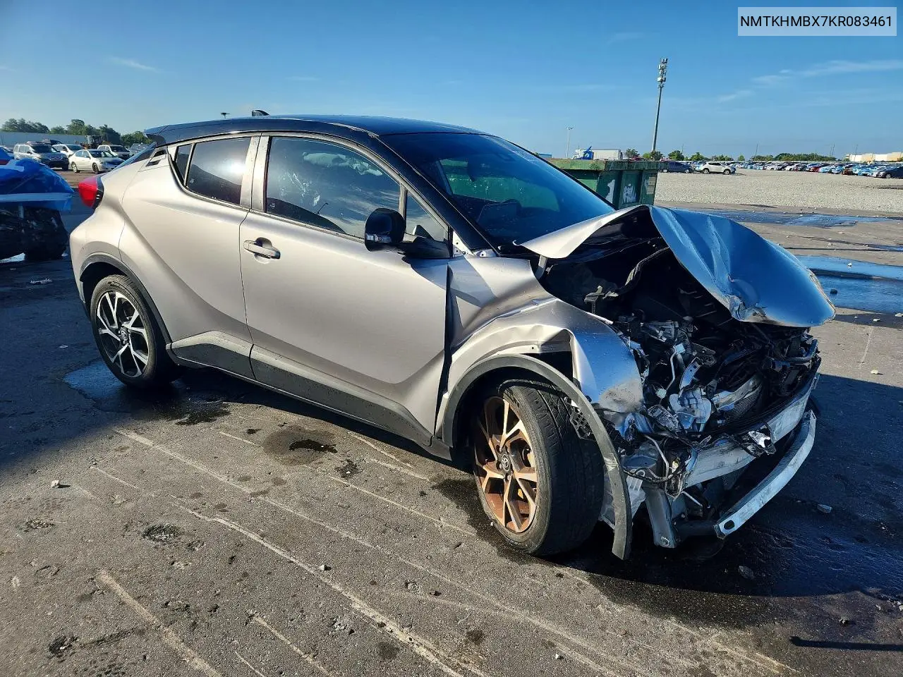 2019 Toyota C-Hr Xle VIN: NMTKHMBX7KR083461 Lot: 59380646