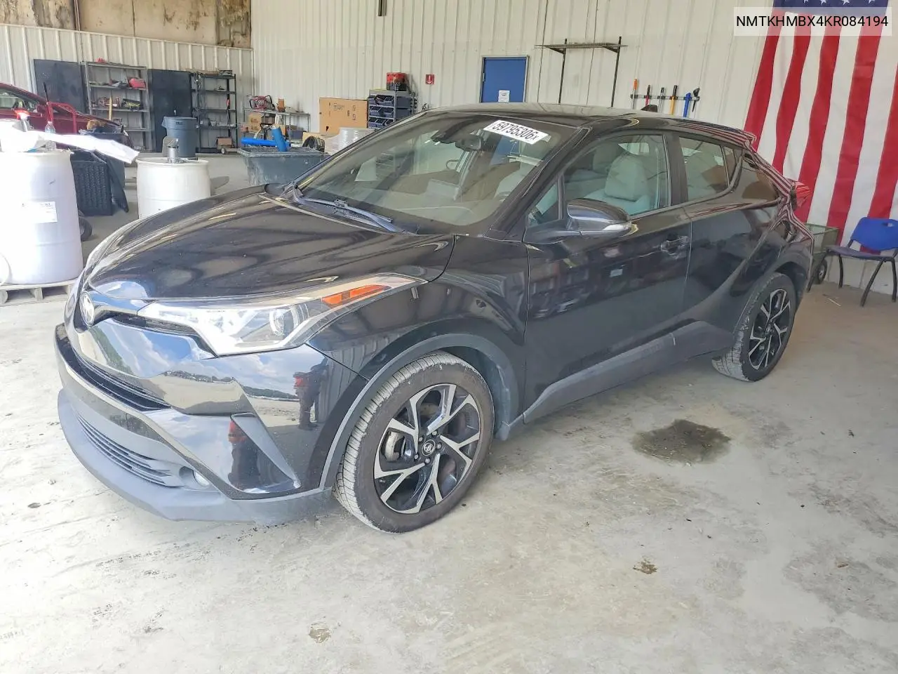 2019 Toyota C-Hr Xle VIN: NMTKHMBX4KR084194 Lot: 59795306