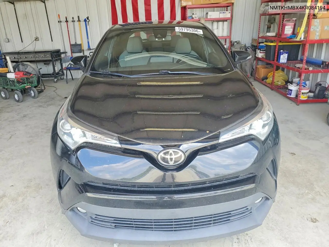 2019 Toyota C-Hr Xle VIN: NMTKHMBX4KR084194 Lot: 59795306