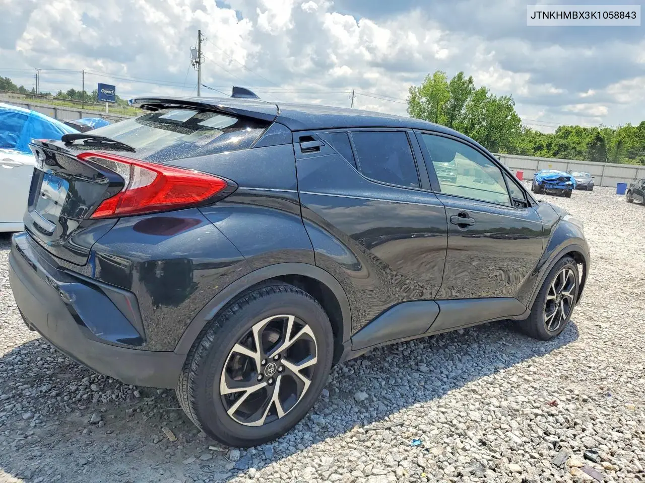 2019 Toyota C-Hr Xle VIN: JTNKHMBX3K1058843 Lot: 59912616