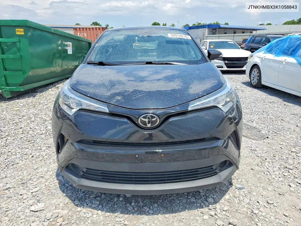 2019 Toyota C-Hr Xle VIN: JTNKHMBX3K1058843 Lot: 59912616