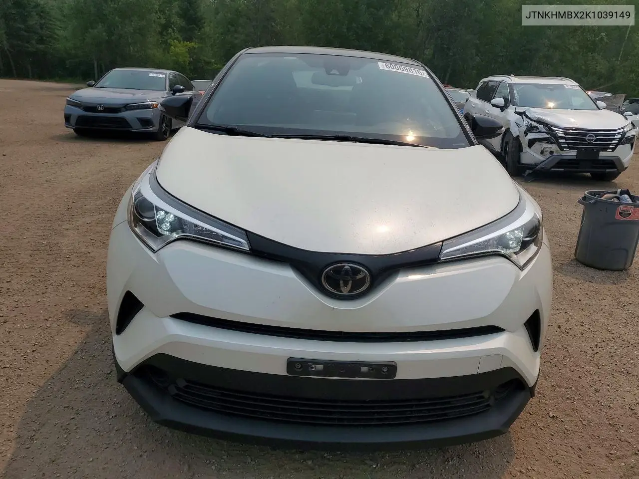 2019 Toyota C-Hr Le VIN: JTNKHMBX2K1039149 Lot: 60069816
