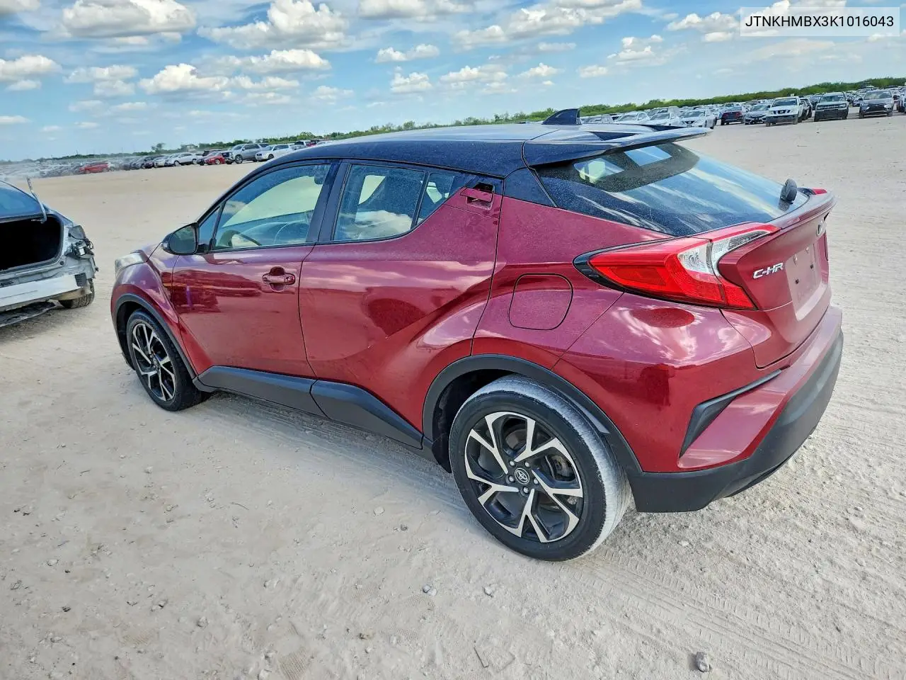 2019 Toyota C-Hr Xle VIN: JTNKHMBX3K1016043 Lot: 60080676