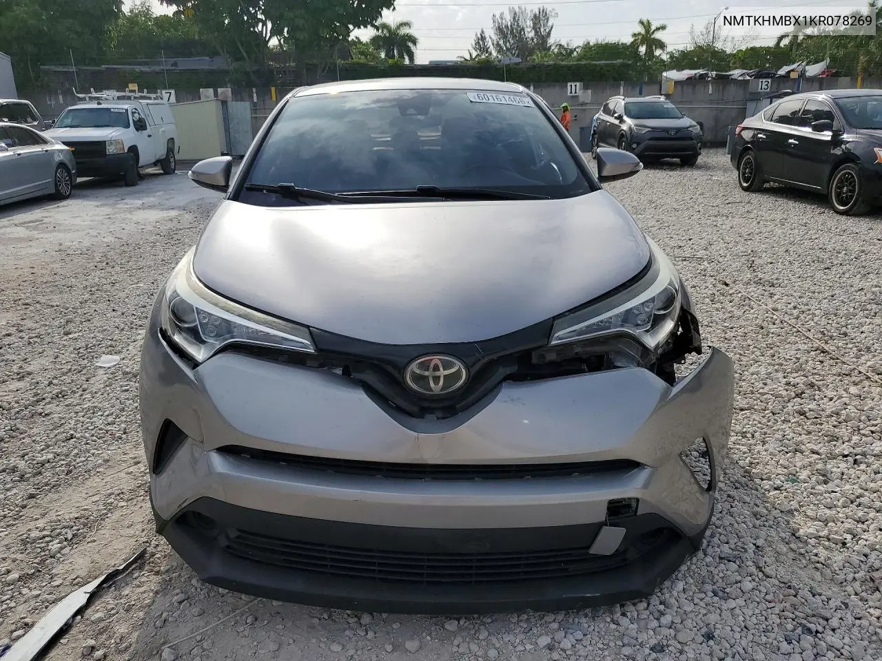 2019 Toyota C-Hr Xle VIN: NMTKHMBX1KR078269 Lot: 60161466