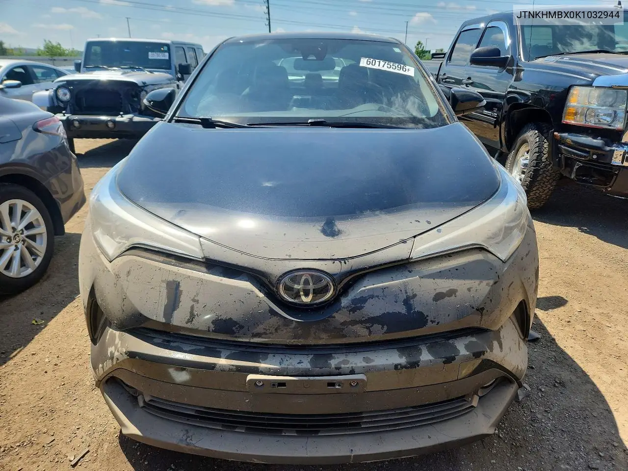 2019 Toyota C-Hr Limited VIN: JTNKHMBX0K1032944 Lot: 60175596