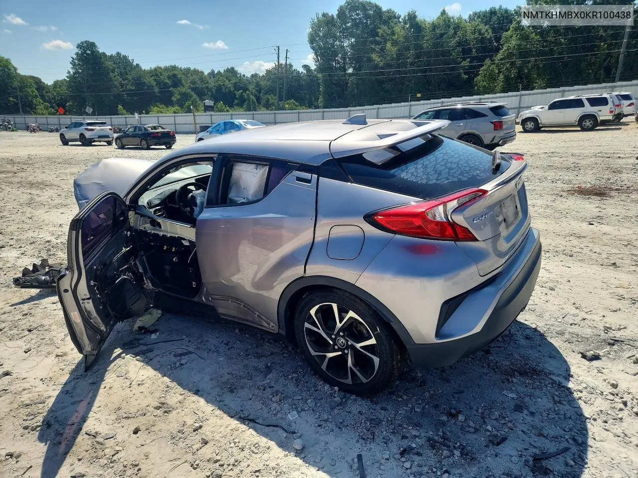 2019 Toyota C-Hr Xle VIN: NMTKHMBX0KR100438 Lot: 60259346