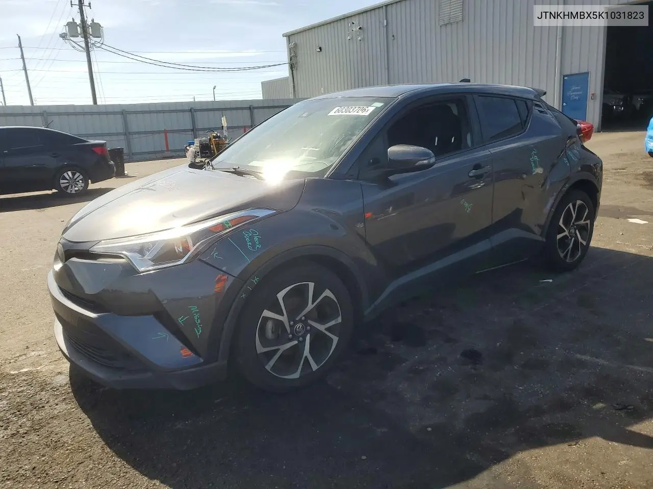 2019 Toyota C-Hr Xle VIN: JTNKHMBX5K1031823 Lot: 60303706