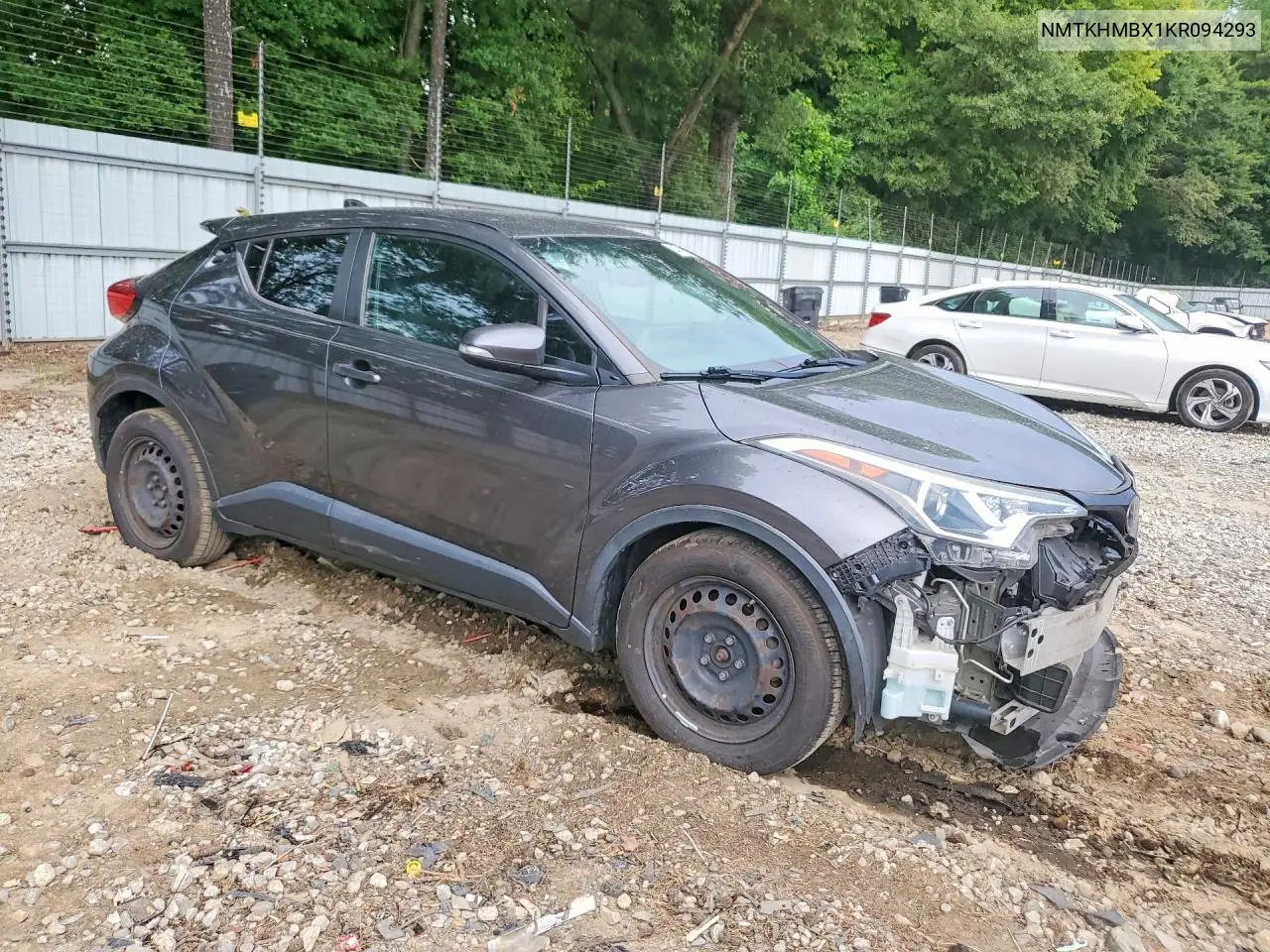 2019 Toyota C-Hr Le VIN: NMTKHMBX1KR094293 Lot: 60373656
