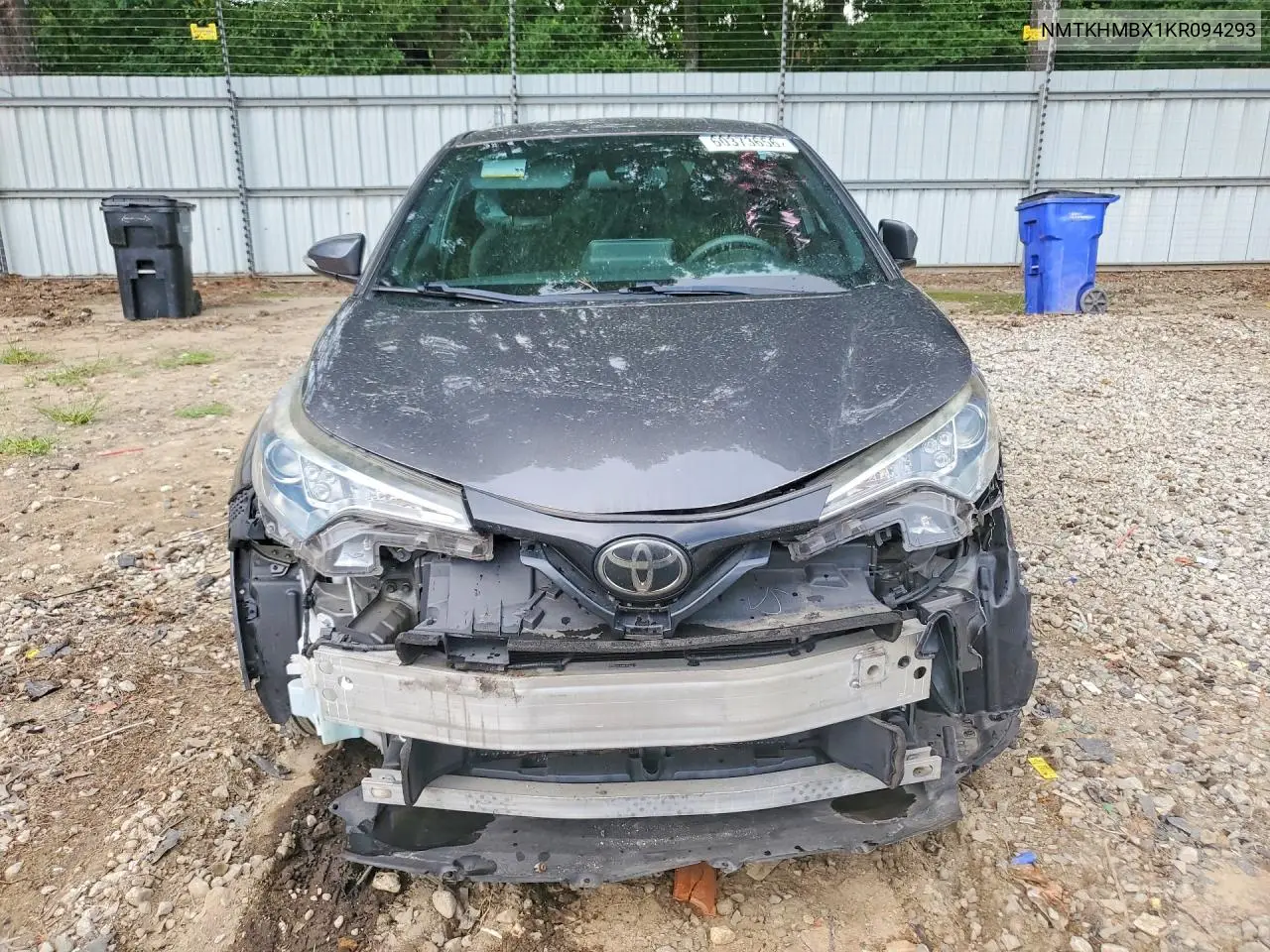 2019 Toyota C-Hr Le VIN: NMTKHMBX1KR094293 Lot: 60373656