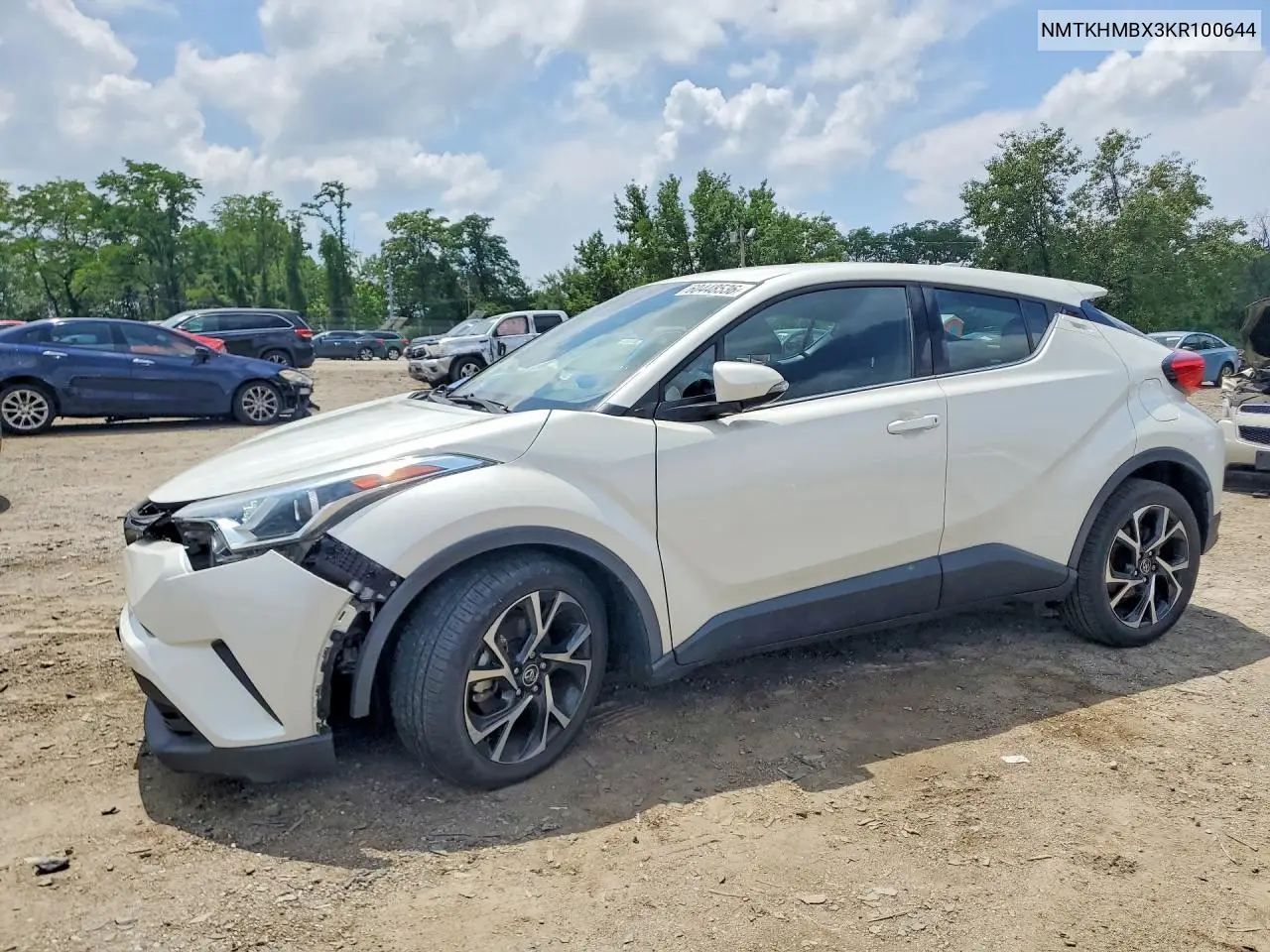 2019 Toyota C-Hr Limited VIN: NMTKHMBX3KR100644 Lot: 60448536