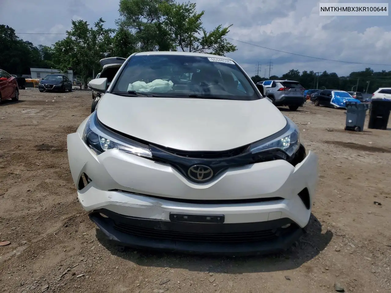 2019 Toyota C-Hr Limited VIN: NMTKHMBX3KR100644 Lot: 60448536