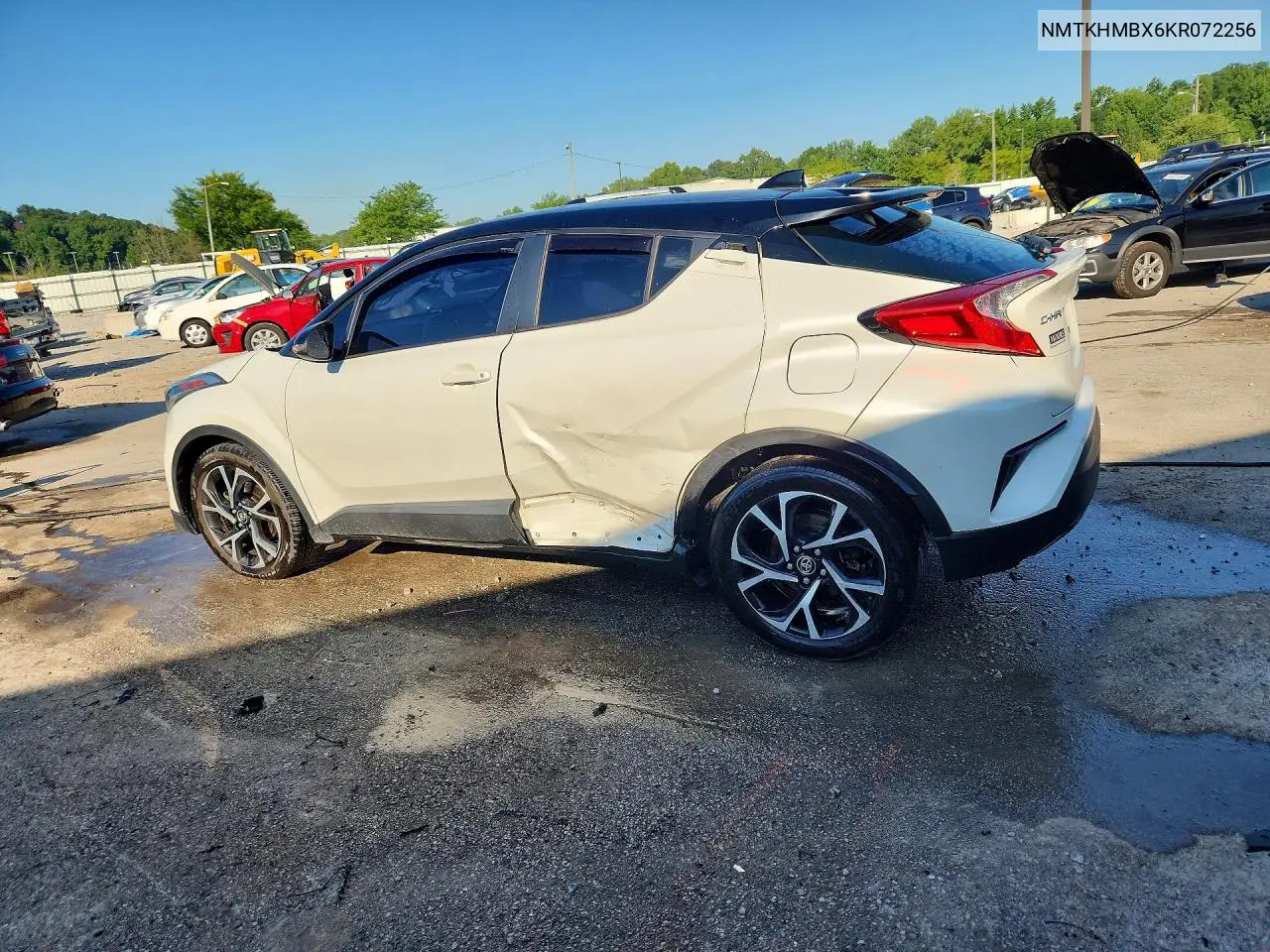 2019 Toyota C-Hr Xle VIN: NMTKHMBX6KR072256 Lot: 60778156