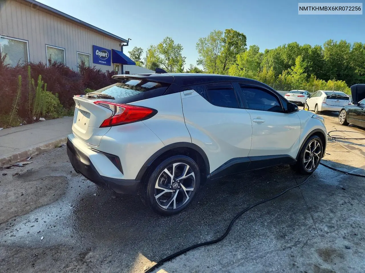 2019 Toyota C-Hr Xle VIN: NMTKHMBX6KR072256 Lot: 60778156
