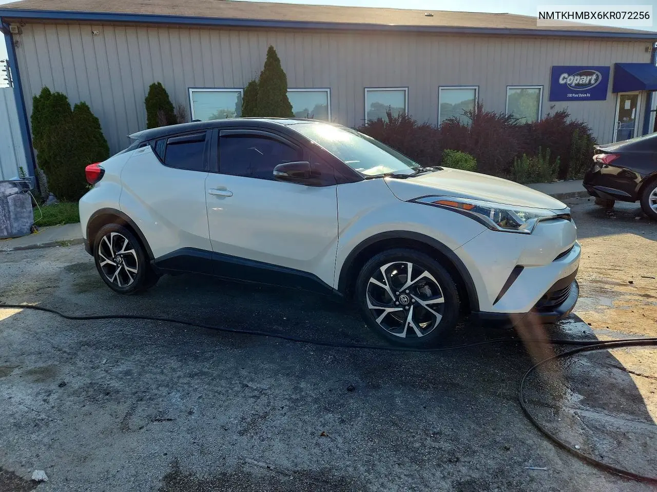 2019 Toyota C-Hr Xle VIN: NMTKHMBX6KR072256 Lot: 60778156