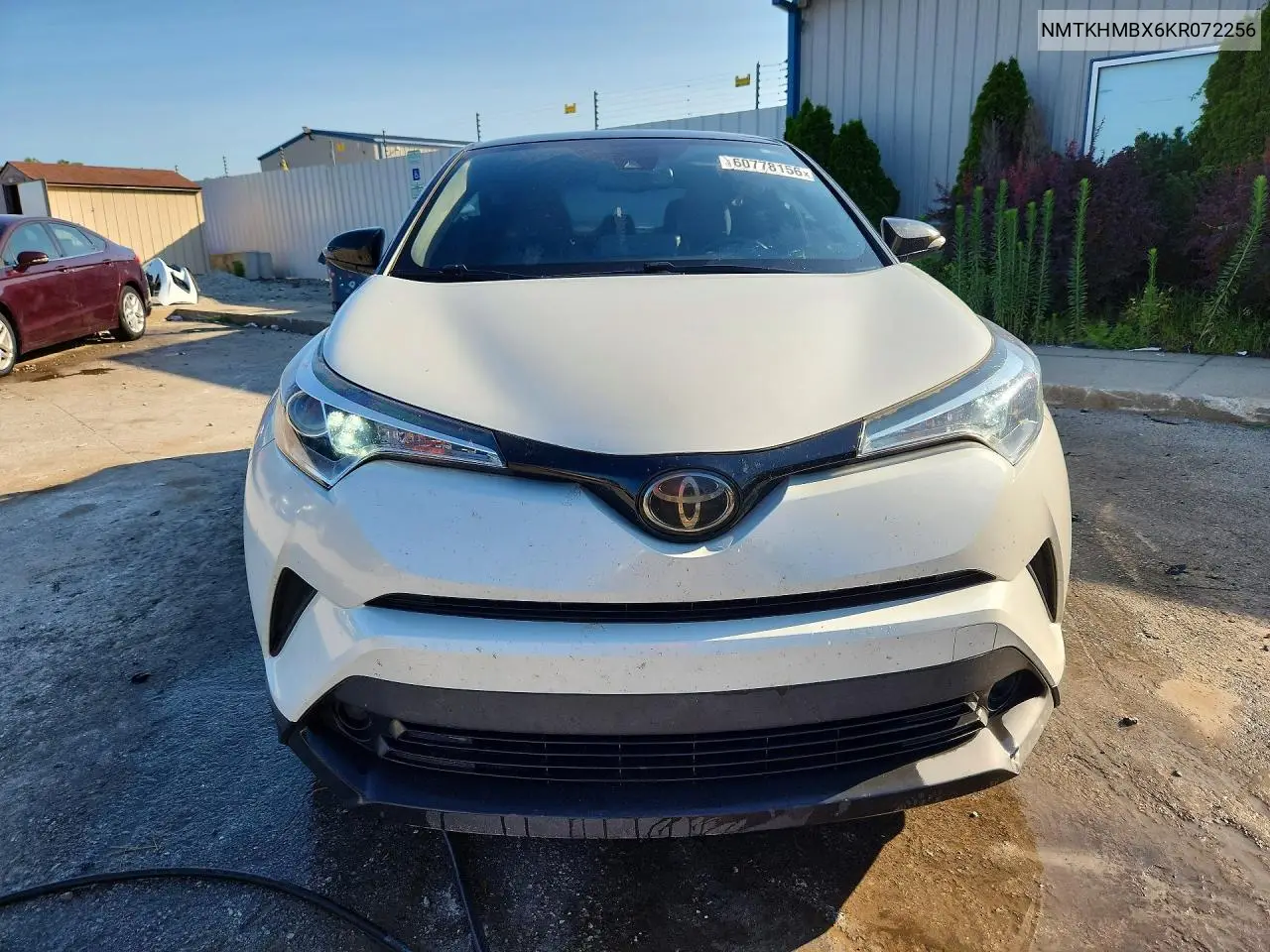 2019 Toyota C-Hr Xle VIN: NMTKHMBX6KR072256 Lot: 60778156