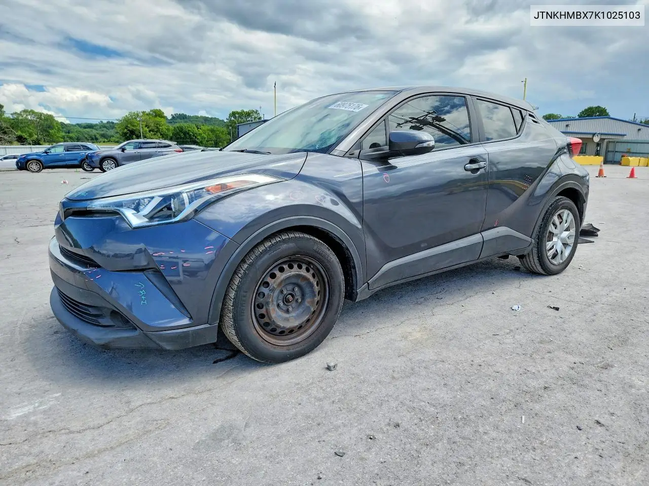 2019 Toyota C-Hr Le VIN: JTNKHMBX7K1025103 Lot: 60975176