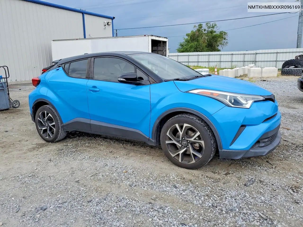 2019 Toyota C-Hr Xle VIN: NMTKHMBXXKR096169 Lot: 61343376