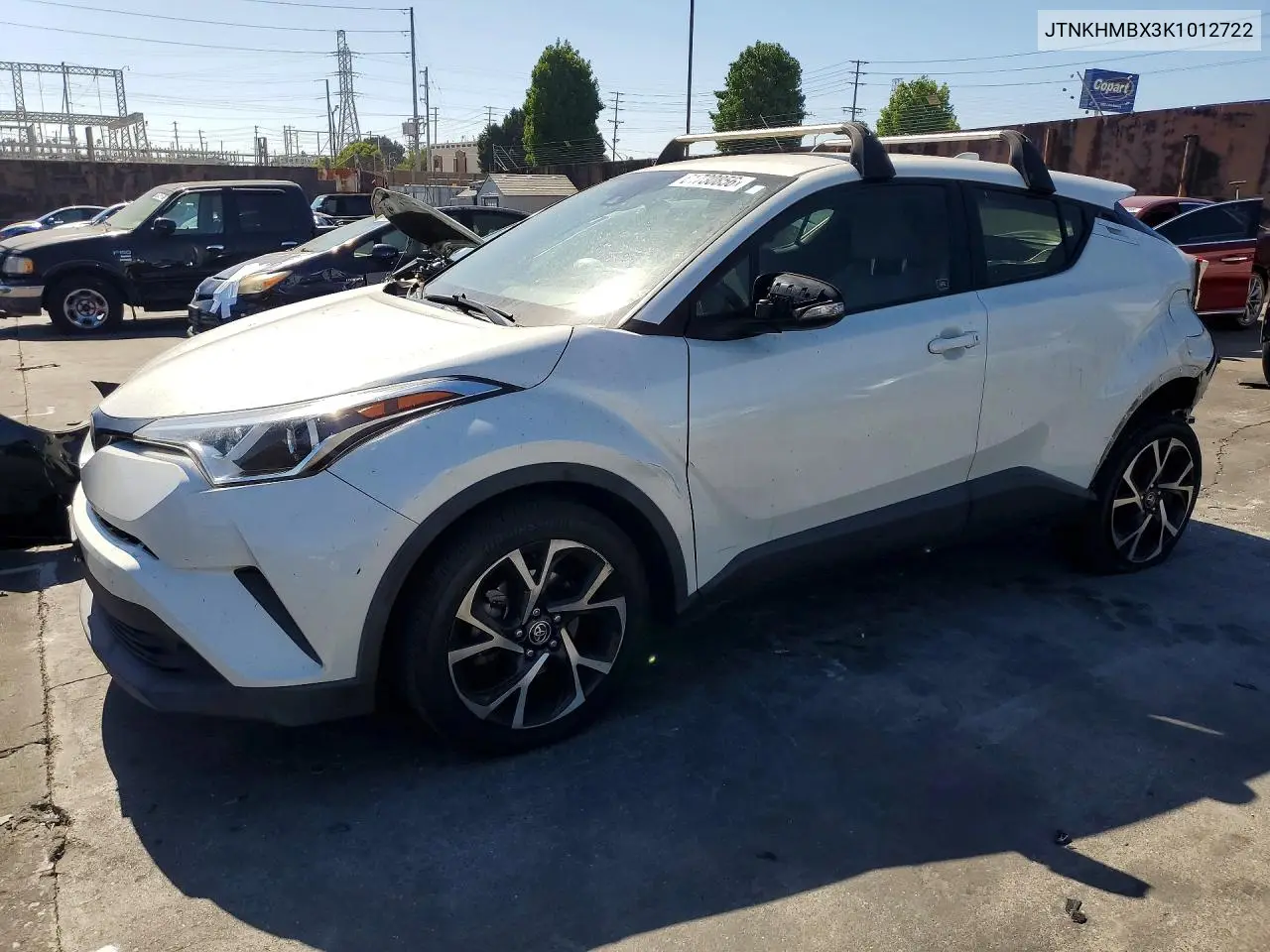 2019 Toyota C-Hr Xle VIN: JTNKHMBX3K1012722 Lot: 61730856