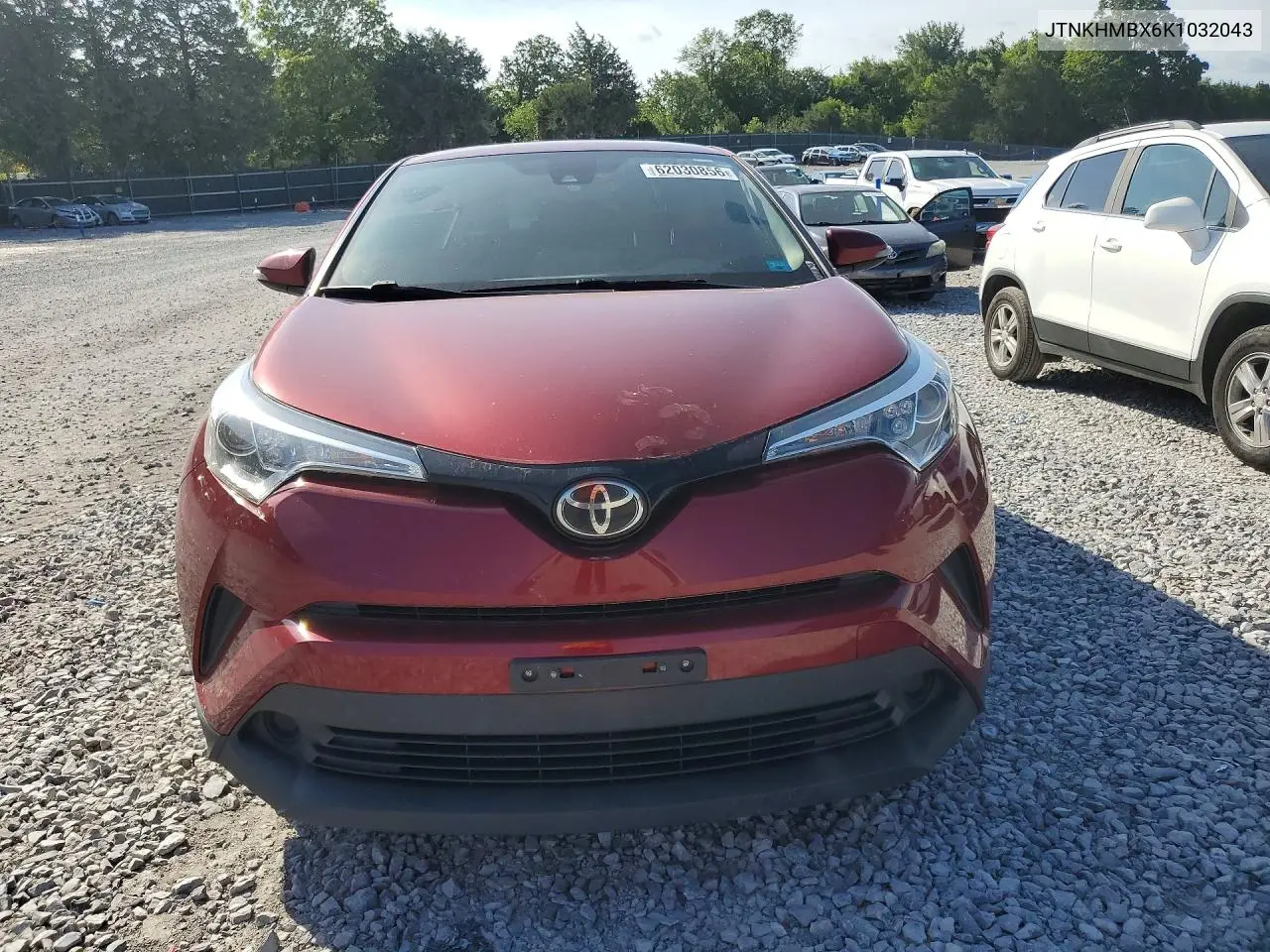 2019 Toyota C-Hr Xle VIN: JTNKHMBX6K1032043 Lot: 62030856