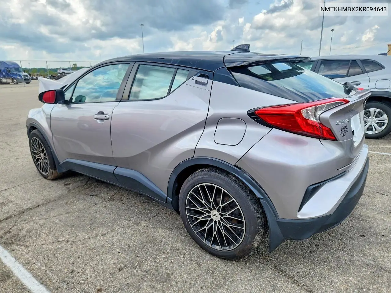 2019 Toyota C-Hr Xle VIN: NMTKHMBX2KR094643 Lot: 62112706