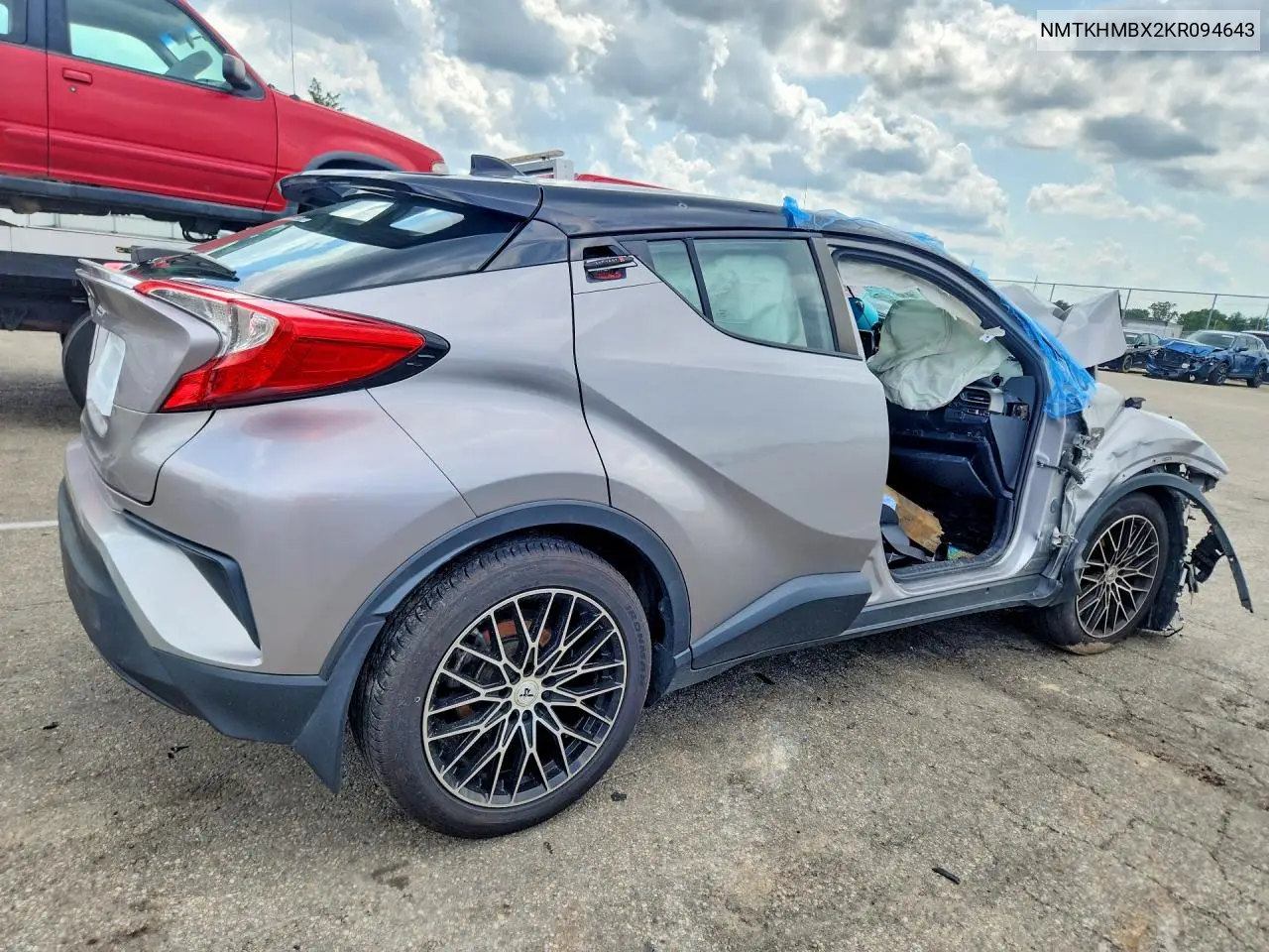 2019 Toyota C-Hr Xle VIN: NMTKHMBX2KR094643 Lot: 62112706