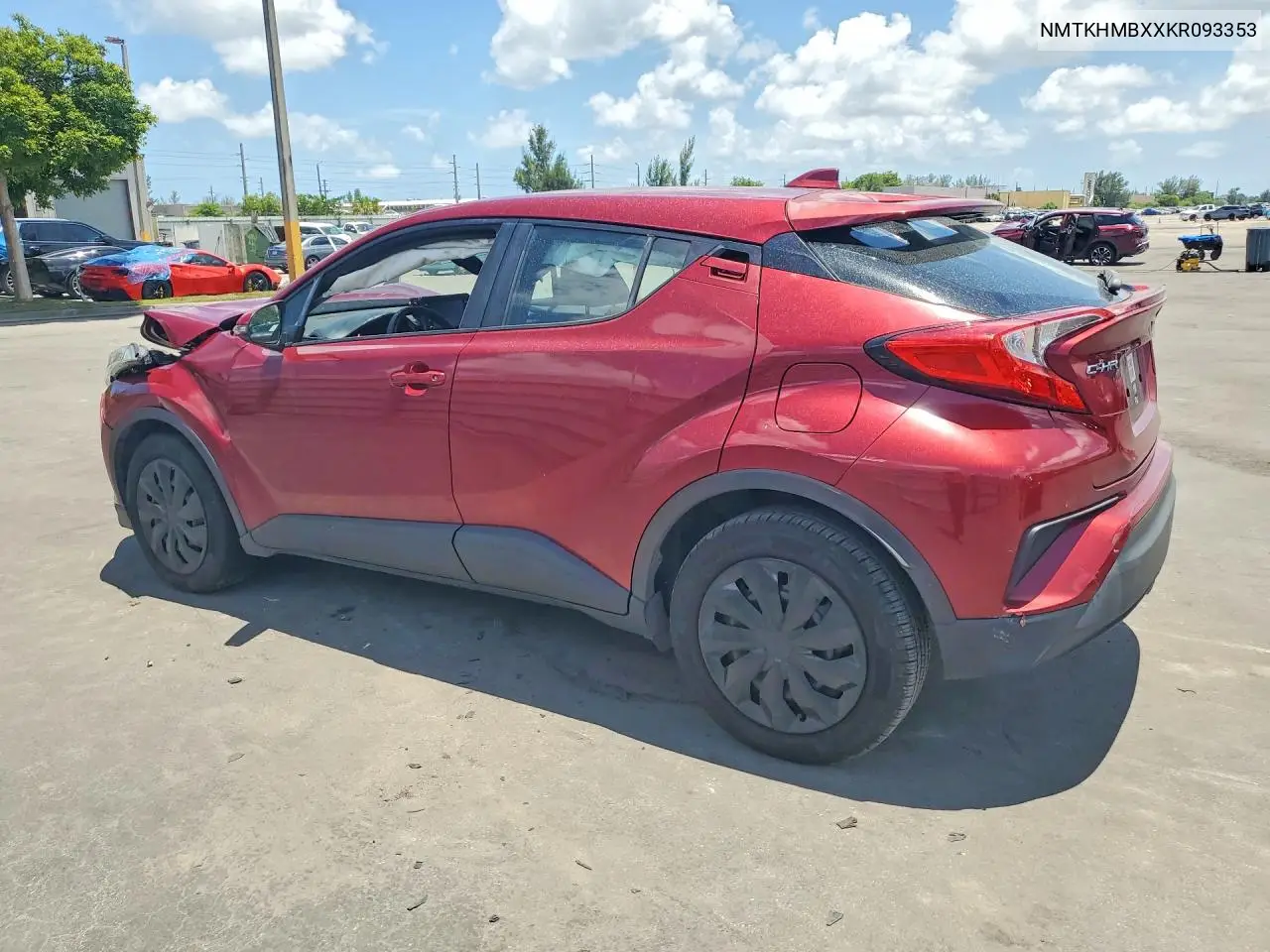 2019 Toyota C-Hr Le VIN: NMTKHMBXXKR093353 Lot: 62399406
