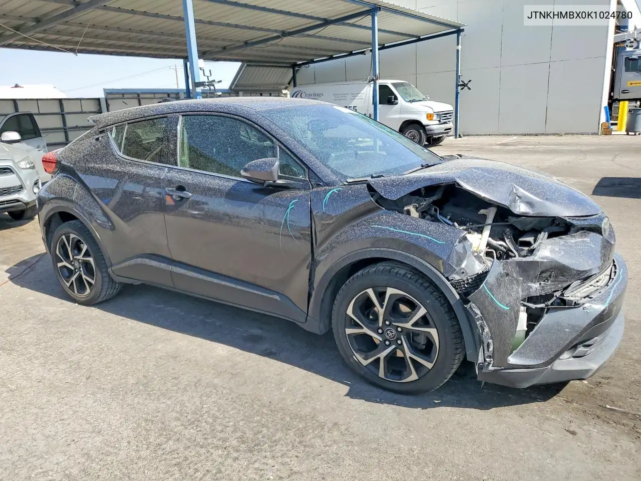 2019 Toyota C-Hr Limited VIN: JTNKHMBX0K1024780 Lot: 85620775
