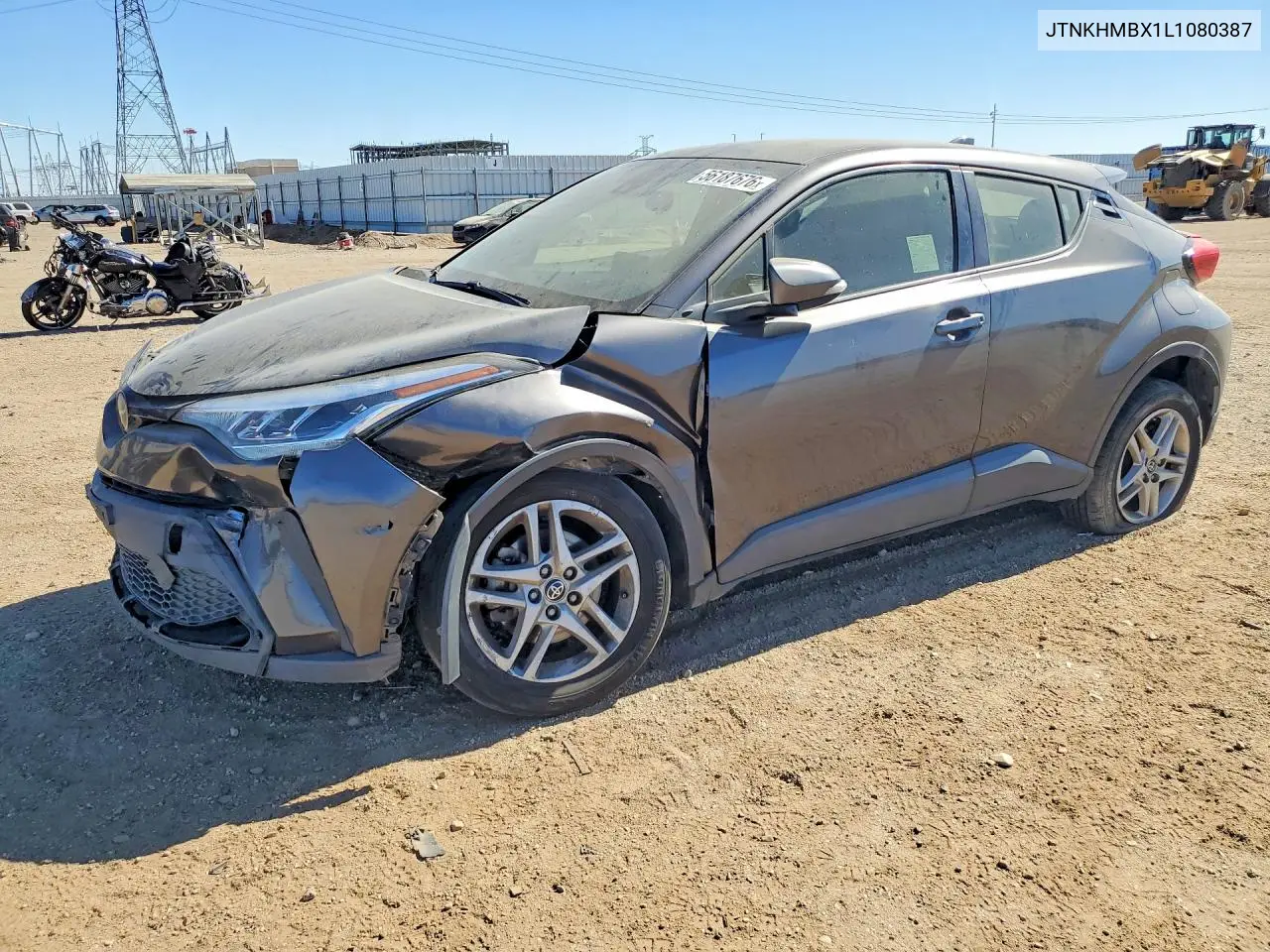 2020 Toyota C-Hr VIN: JTNKHMBX1L1080387 Lot: 56187676