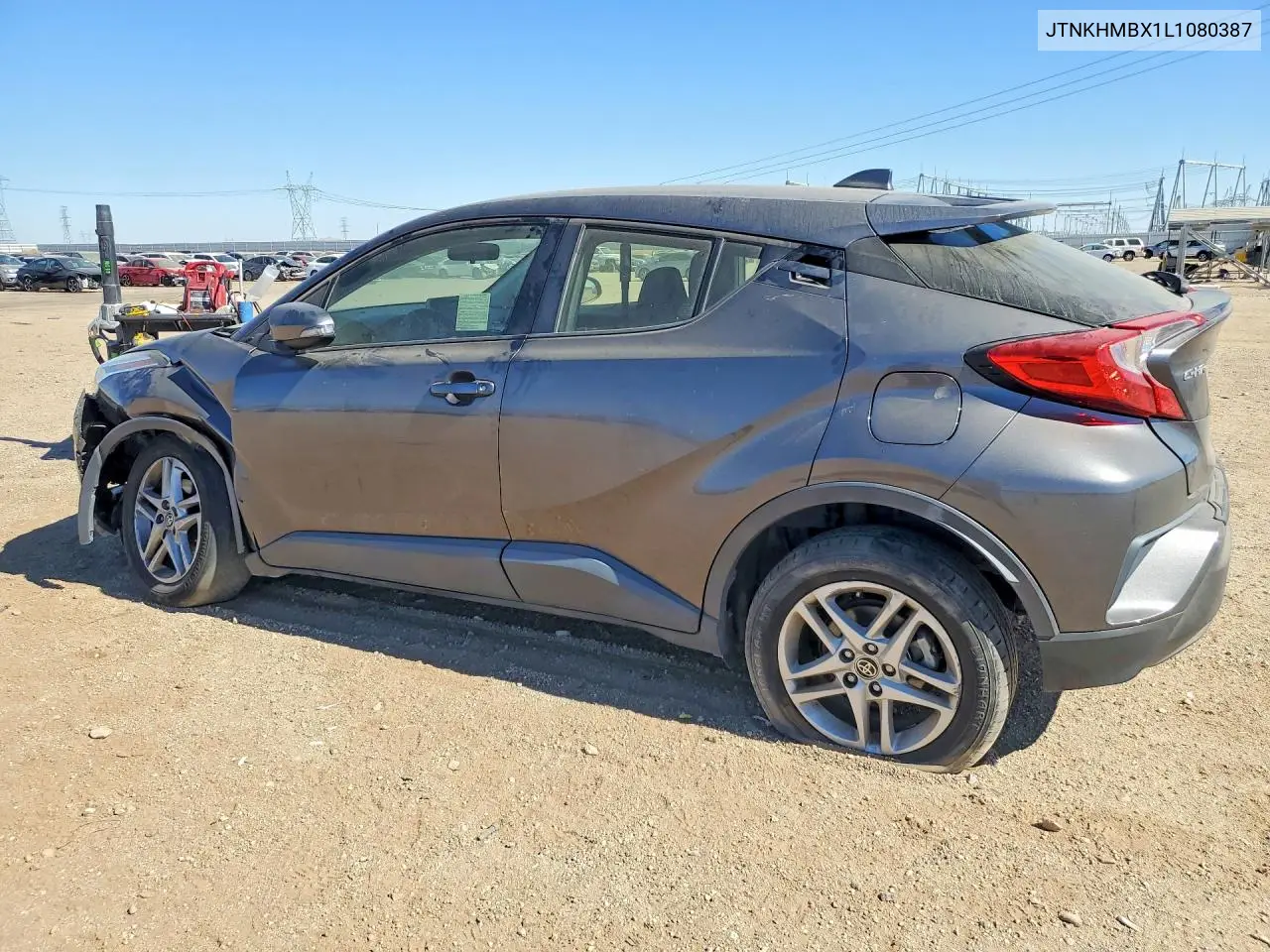 2020 Toyota C-Hr VIN: JTNKHMBX1L1080387 Lot: 56187676