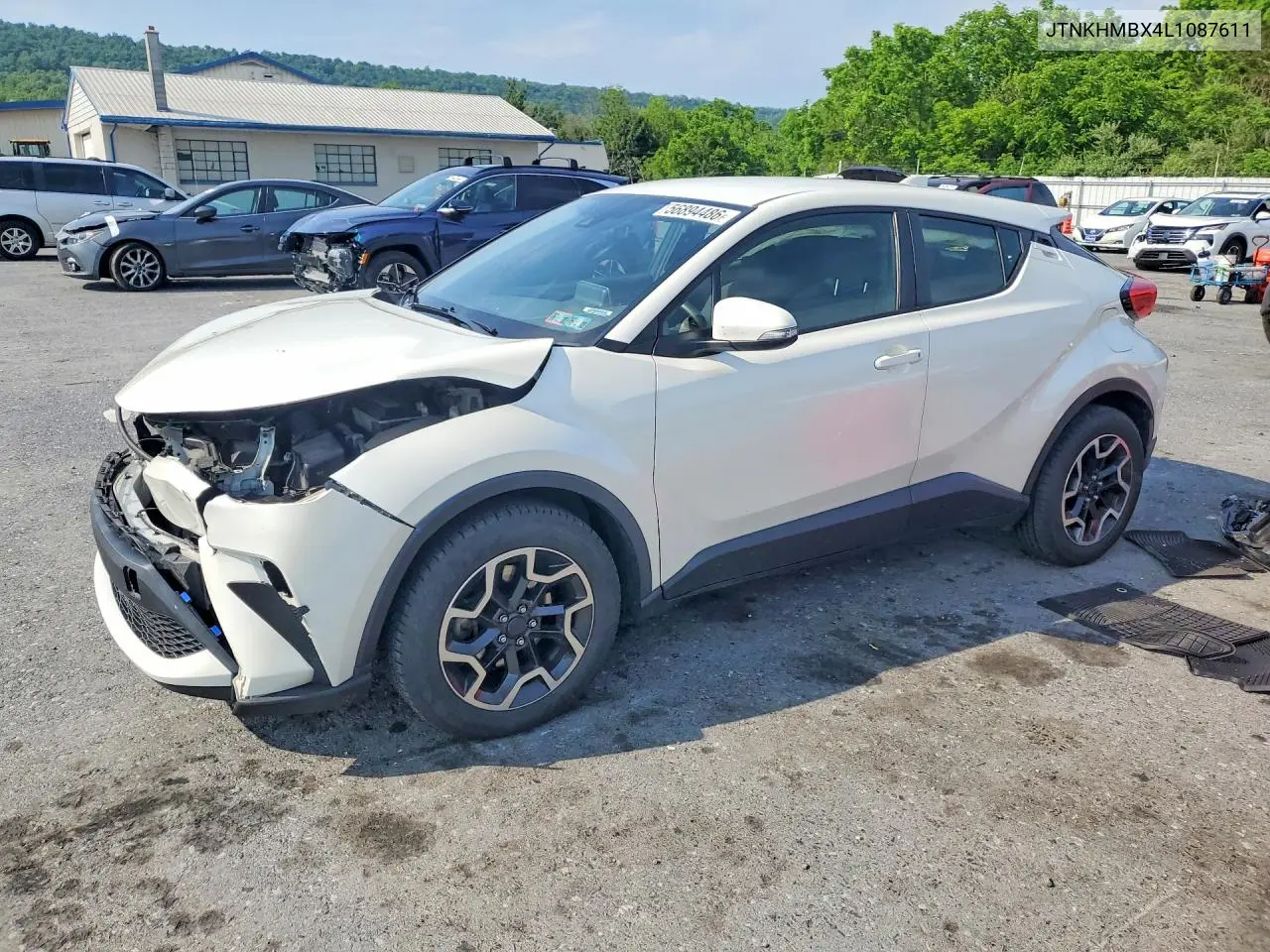 2020 Toyota C-Hr Le VIN: JTNKHMBX4L1087611 Lot: 56894486