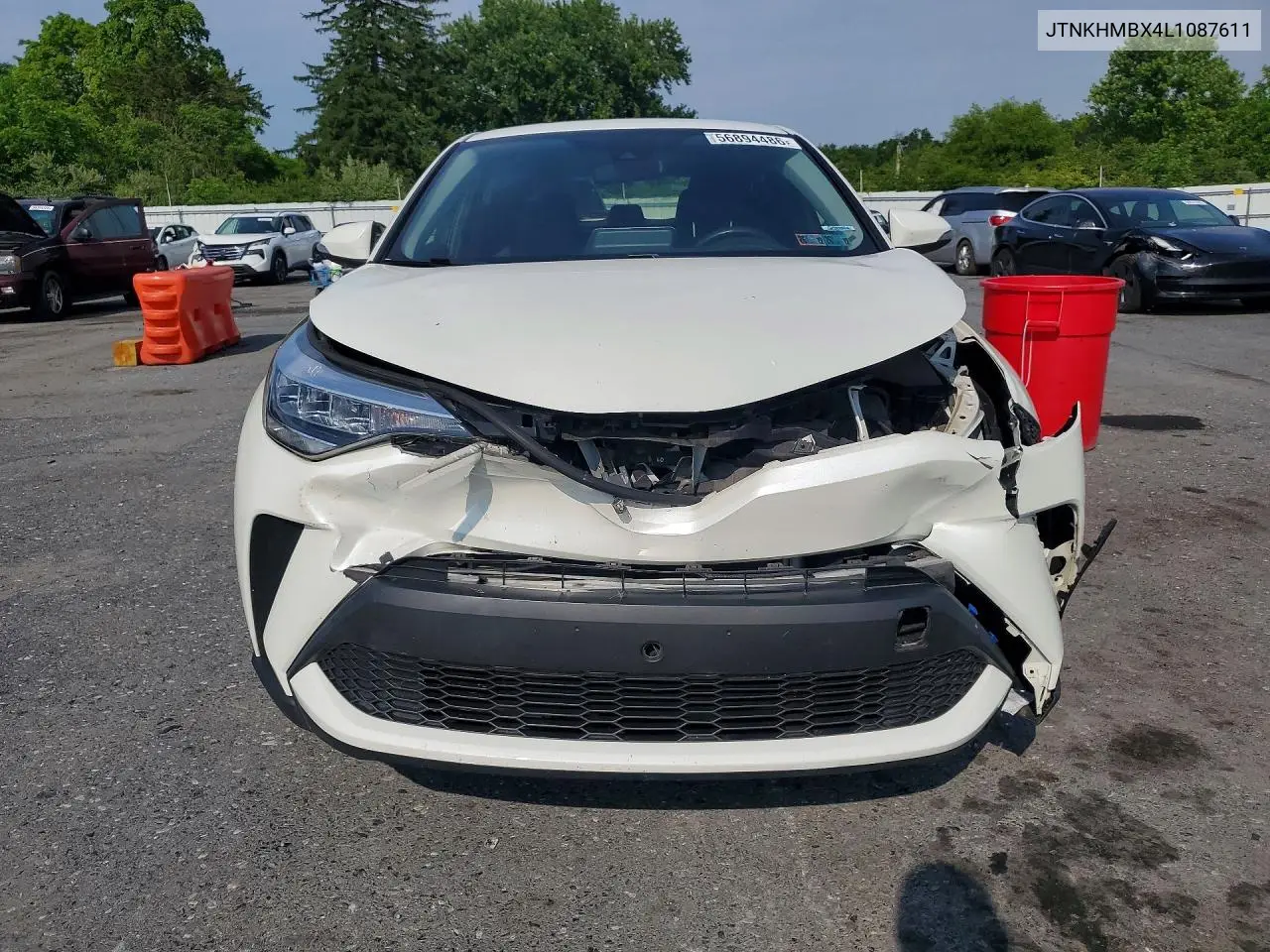 2020 Toyota C-Hr Le VIN: JTNKHMBX4L1087611 Lot: 56894486