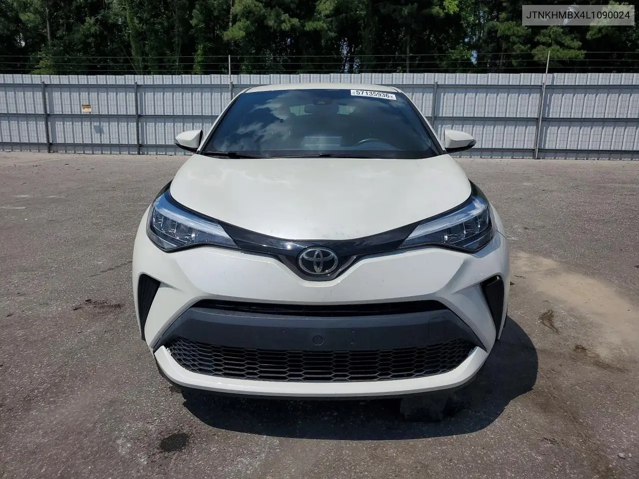 2020 Toyota C-Hr Xle VIN: JTNKHMBX4L1090024 Lot: 57135936