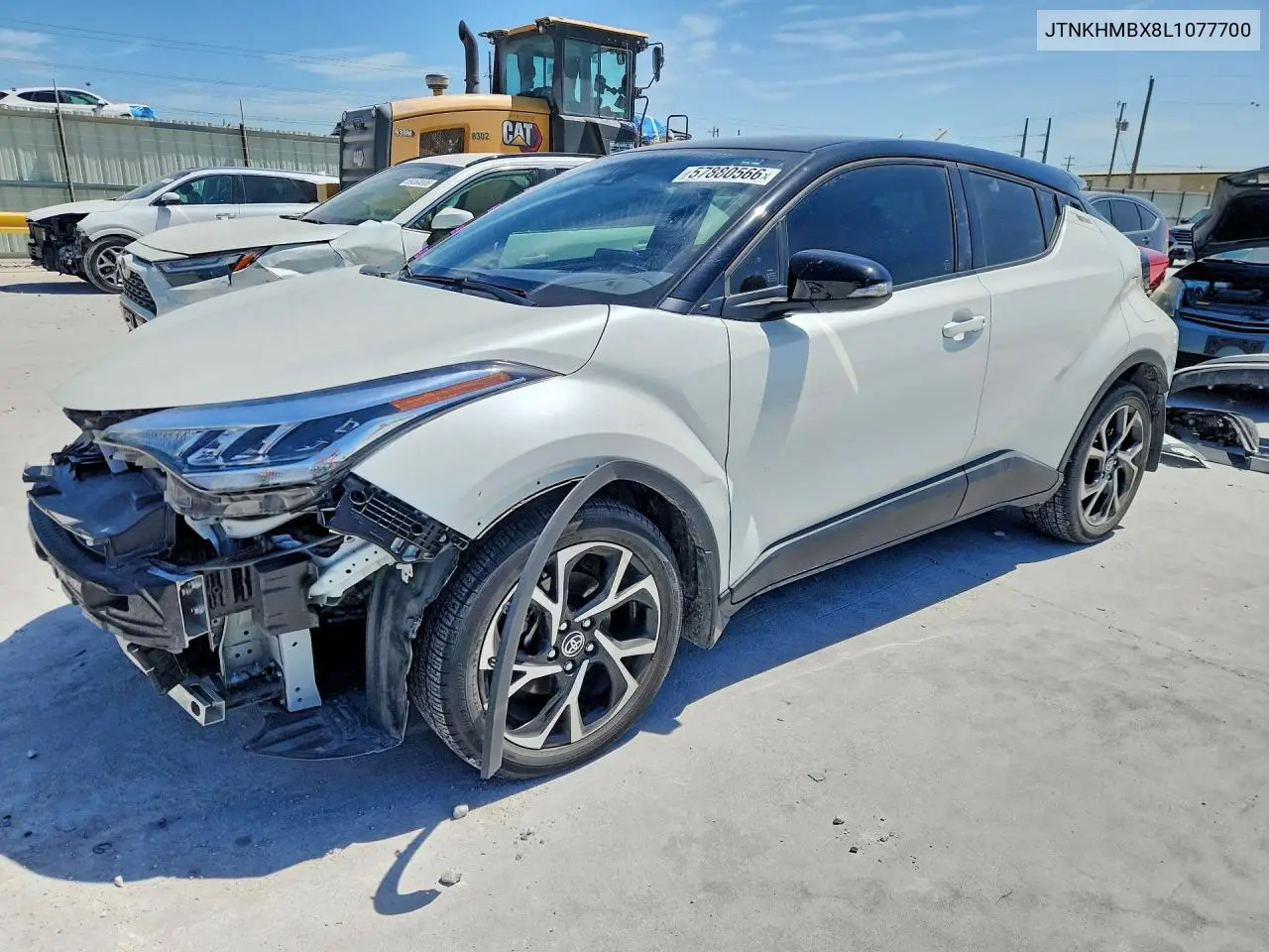 2020 Toyota C-Hr Xle VIN: JTNKHMBX8L1077700 Lot: 57880566